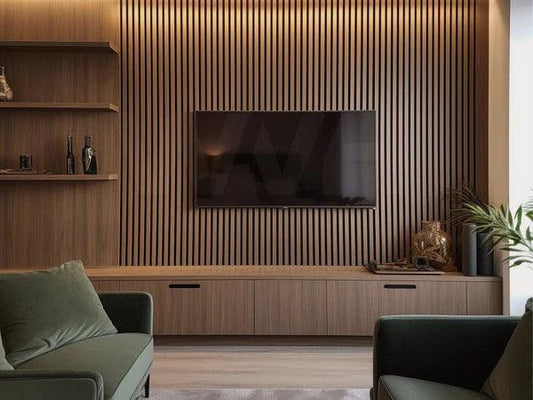 Wood paneling behind TV: Everything you need to know - Rosen Stadts