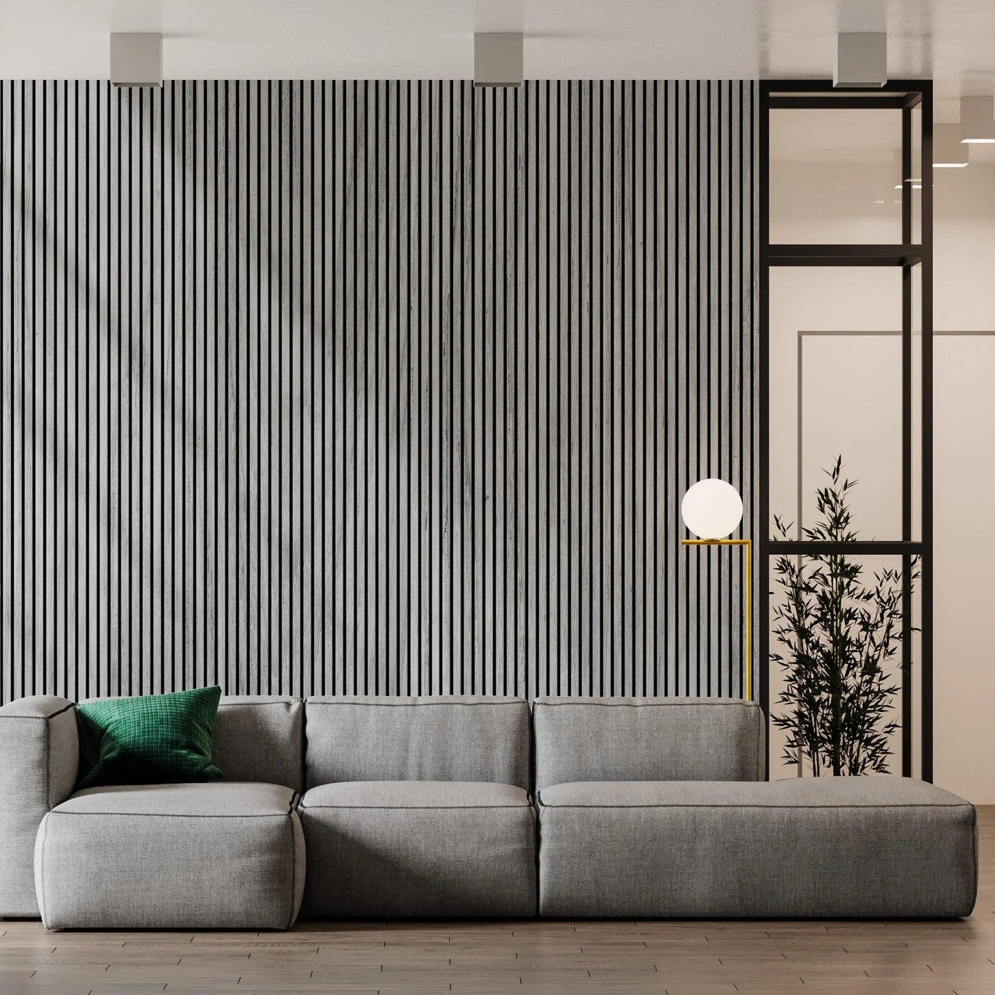 OAK Acoustic Slat Wall Panel - Rosen Stadts