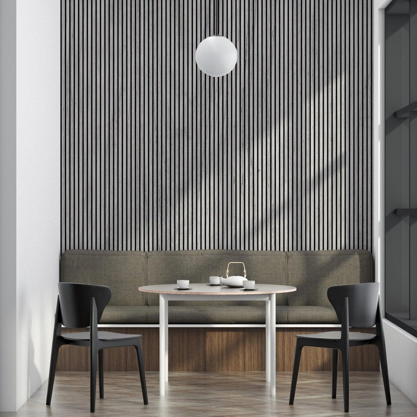 OAK Acoustic Slat Wall Panel - Rosen Stadts