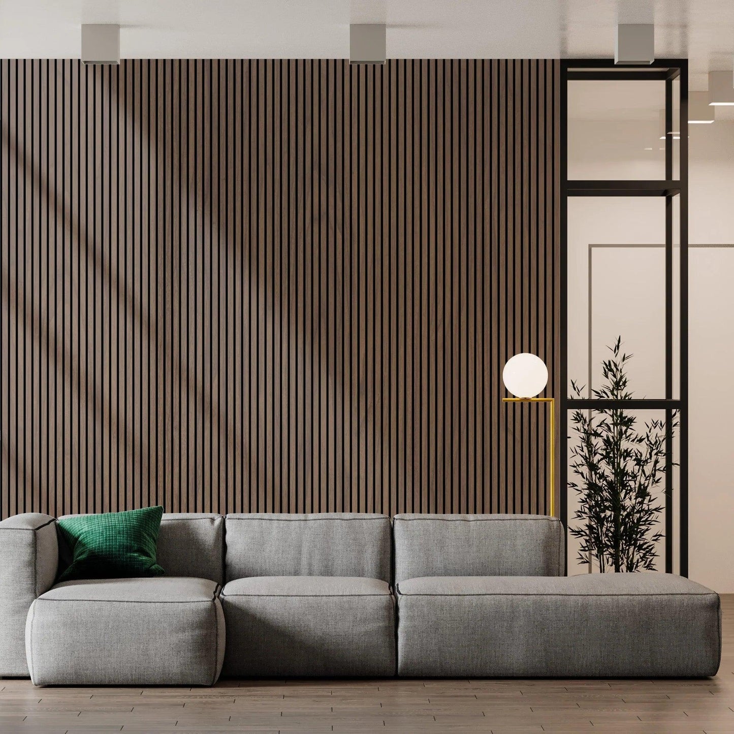 OAK Acoustic Slat Wall Panel - Rosen Stadts