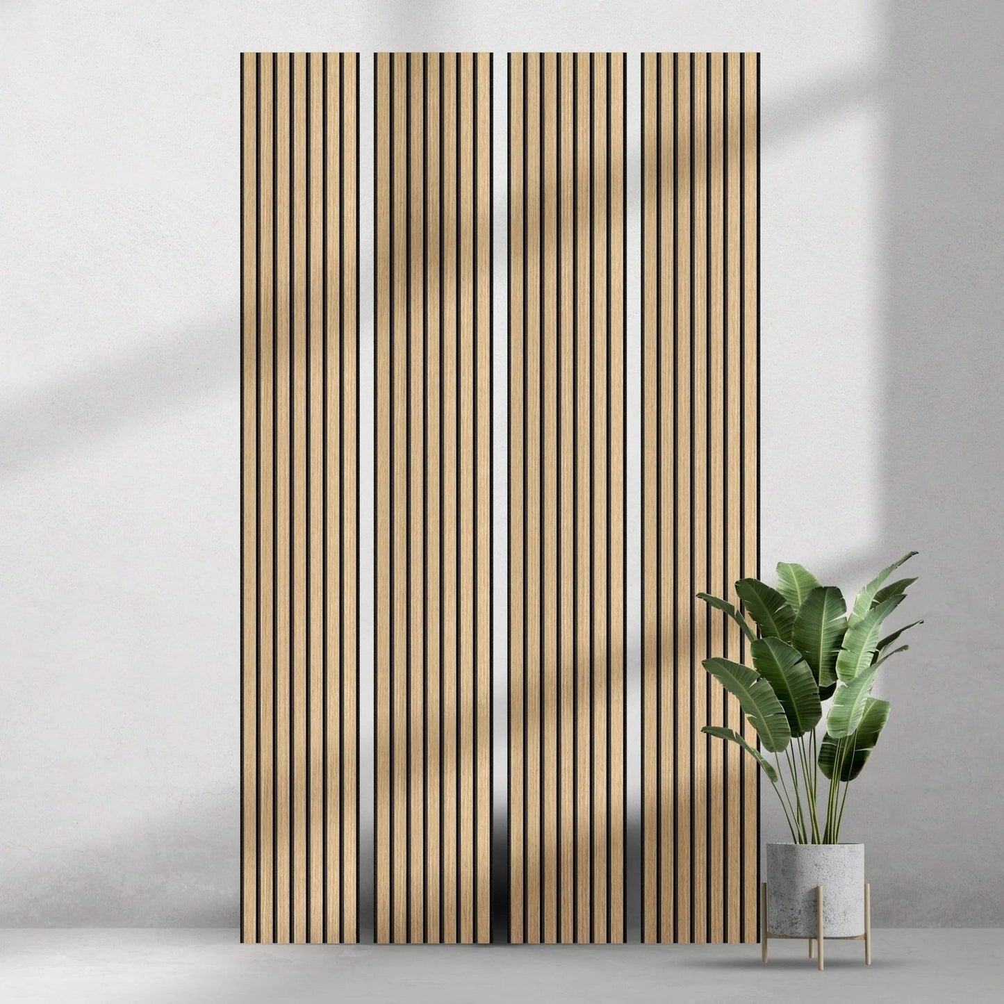 OAK Acoustic Slat Wall Panel - Rosen Stadts