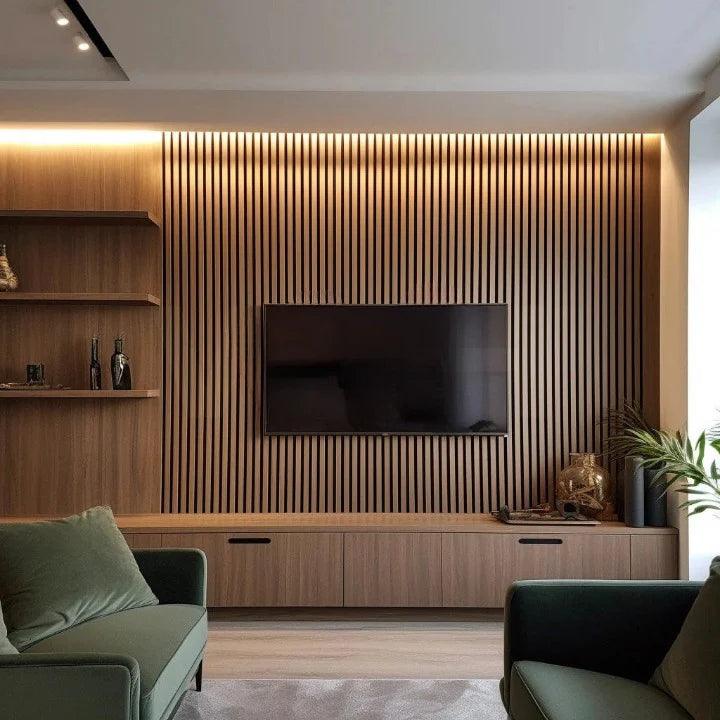 OAK Acoustic Slat Wall Panel - Rosen Stadts