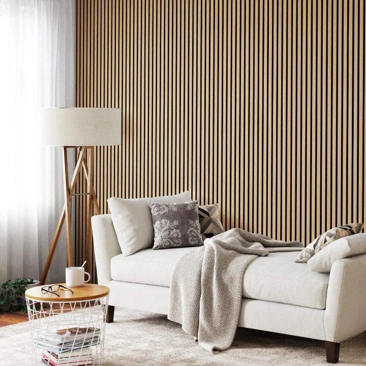 OAK Acoustic Slat Wall Panel - Rosen Stadts